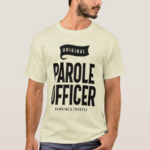Camiseta Presente de Cargo de Oficial de Parole