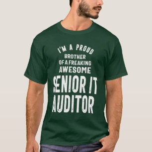Camiseta Presente de Cargo do Auditor de TI do Mais velho