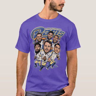 Camiseta Presente de caricatura do time de futebol Los Ange