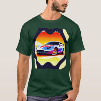 Camiseta Presente de carro de balanço para menino