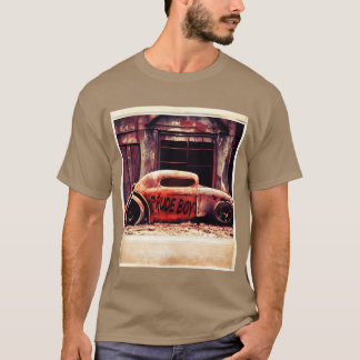 Camiseta Presente de carro hot rod rude boy