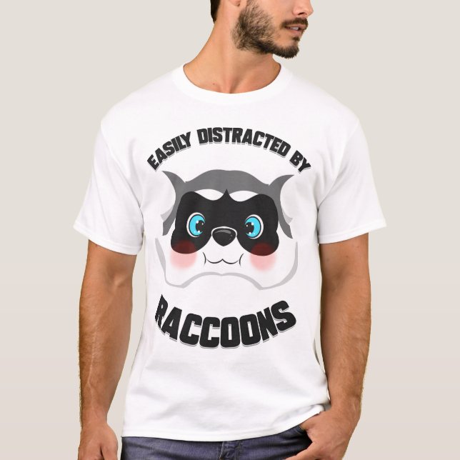 Camiseta Presente de Cartoon Animal para Lover de Lixo (Frente)