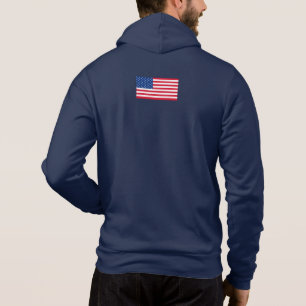 Camiseta Presente de Casaco Personalizado com Bandeira Amer