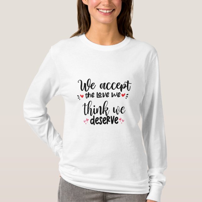 Camiseta Presente De casal Aceitamos O Amor (Frente)