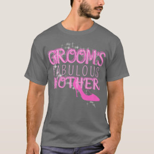 Camiseta Presente de casamento da família para a mãe fabulo