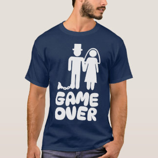 Camiseta Presente de casamento entre noivas do noivo