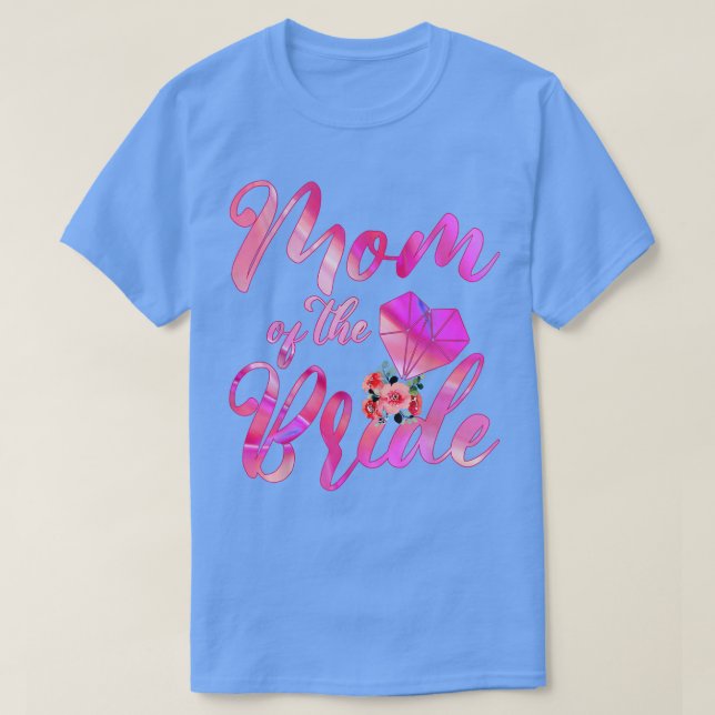 Camiseta Presente De Casamento Para A Mãe Da Noiva (Frente do Design)
