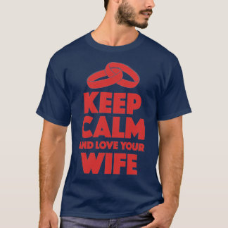 Camiseta Presente de Casamento para Esposa Amada