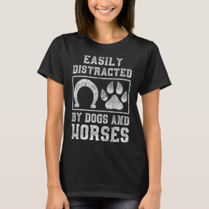 Camiseta Presente de Cavalo Amante de os animais de Cavalo