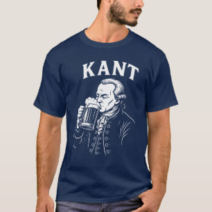 Camiseta Presente de Cerveja Iluminista do bebendo Kant