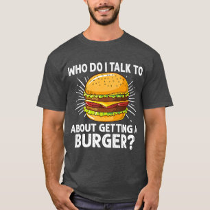 Camiseta Presente de Cheeseburger para amantes de hambúrgu