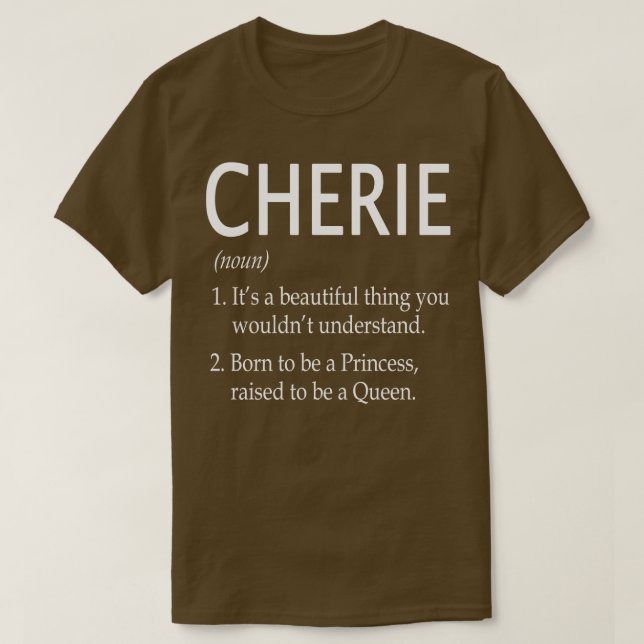 Camiseta Presente de Cherie 170 (Frente do Design)
