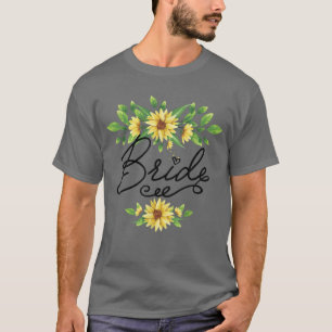 Camiseta Presente de Chuva de Casamento para Ela Dama de Ho