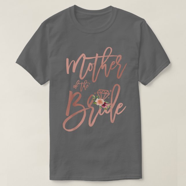 Camiseta Presente de Chuva de Presentes de Noiva Mãe da Noi (Frente do Design)