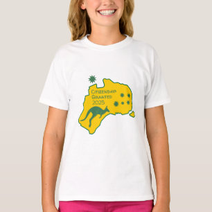 Camiseta Presente de cidadania australiana   Cidadania Auss