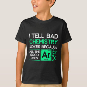 Camiseta Presente de Ciência de Professor de Química Engraç