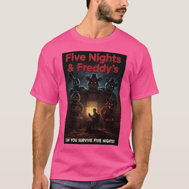 Camiseta Presente de cinco noites em Freddys (Frente)