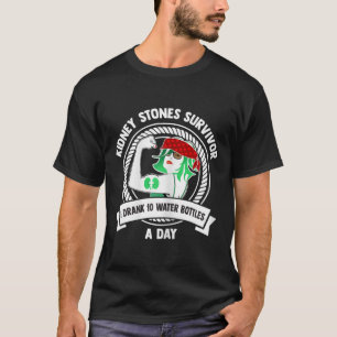 Camiseta Presente de Cirurgia - Pedras Renais Flexíveis Par