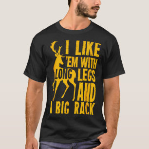 Camiseta Presente de Citação de Caça ao Veado Engraçado par
