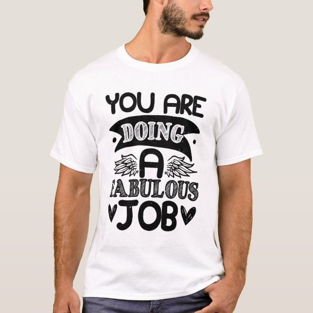 Camiseta Presente de citação do professor (Frente)