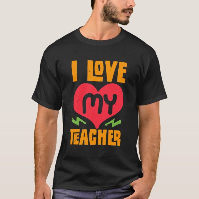 Camiseta Presente de citação do professor (Frente)
