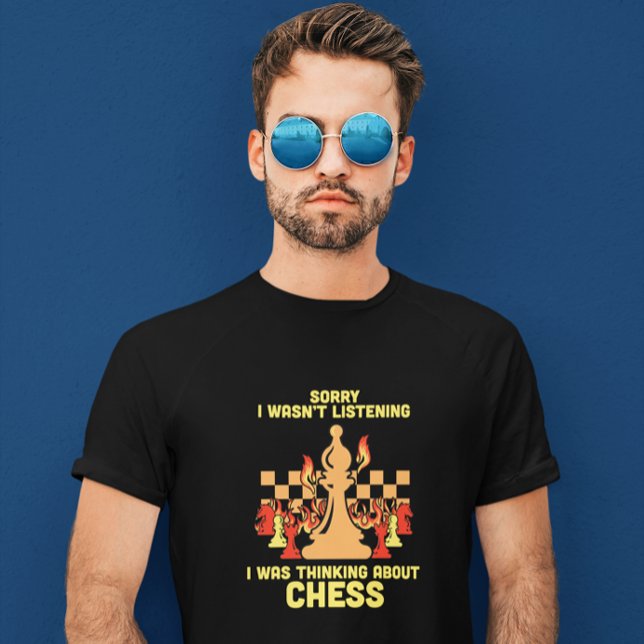 Camiseta Presente de Citação Engraçada de Xadrez para Jogad (Funny Chess Quote Gift for Chess Players & Lovers T-Shirt)