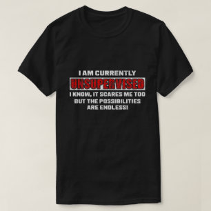Camiseta Presente de Citação Engraçada e Sarcástica Atualme