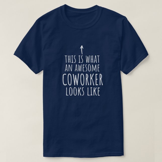 Camiseta Presente de Colega de Trabalho, Mug de Colega de T (Frente do Design)