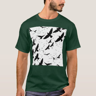 Camiseta Presente de colheita de aves