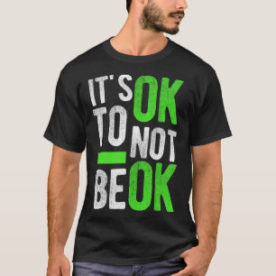 Camiseta Presente de Consciência do Suicídio da Saúde Menta
