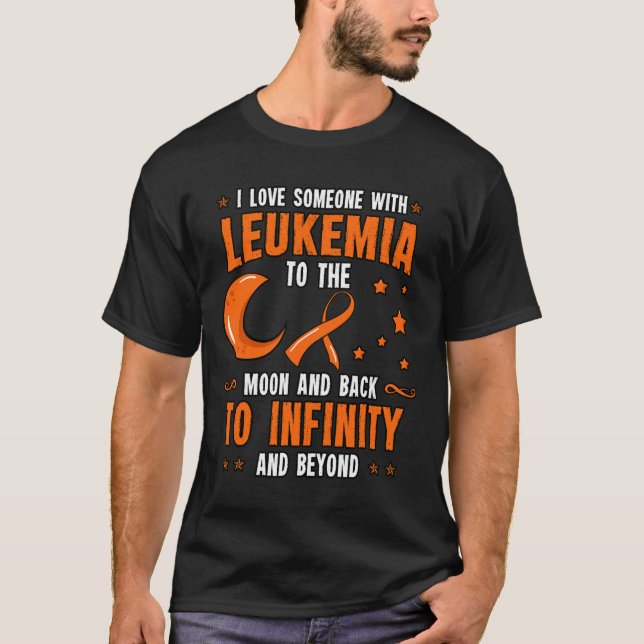 Camiseta Presente de Conscientização sobre Leucemia Câncer  (Frente)
