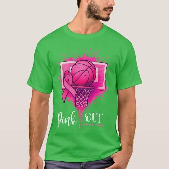 Camiseta Presente de conscientização sobre o câncer de mama (Frente)