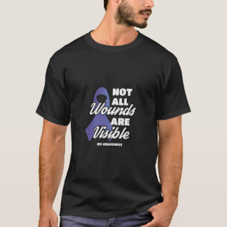 Camiseta Presente de Conscientização sobre Síndrome do Inte