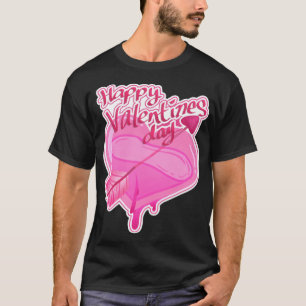 Camiseta Presente de coração de amor namorados no humor bet
