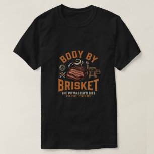 Camiseta Presente de Corpo de Mestre da Churrasqueira por B