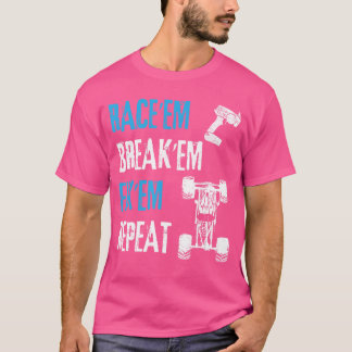Camiseta Presente de Corrida de Controle Remoto RC