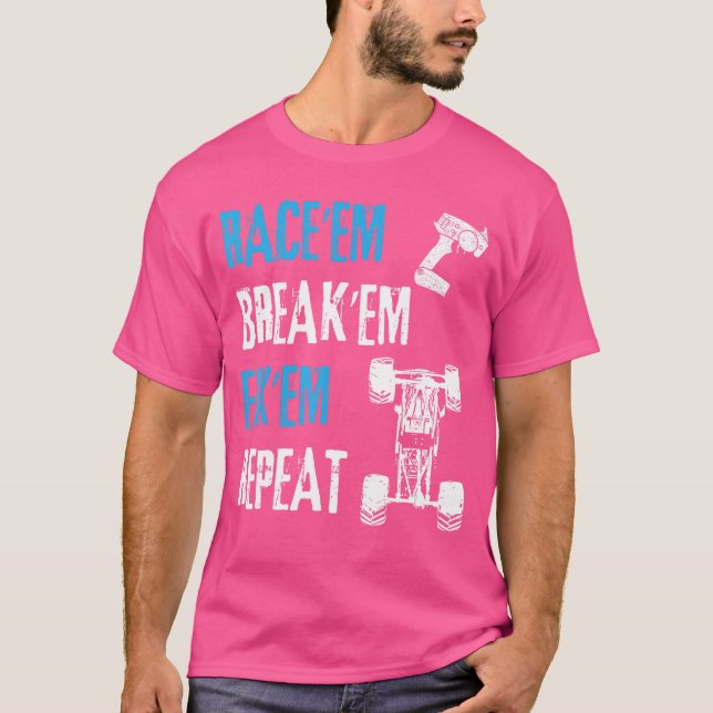 Camiseta Presente de Corrida de Controle Remoto RC (Frente)