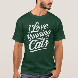 Camiseta Presente de Corrida de Lover de Gatos e Correntes