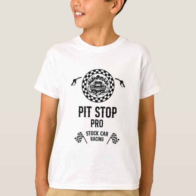 Camiseta Presente de Corrida de Stock Car (Frente)