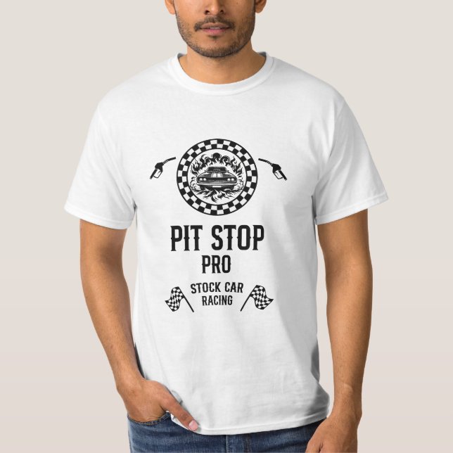 Camiseta Presente de Corrida de Stock Car (Frente)