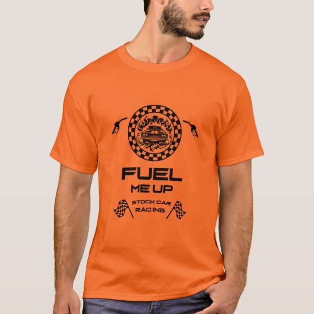 Camiseta Presente de Corrida de Stock Car (Frente)