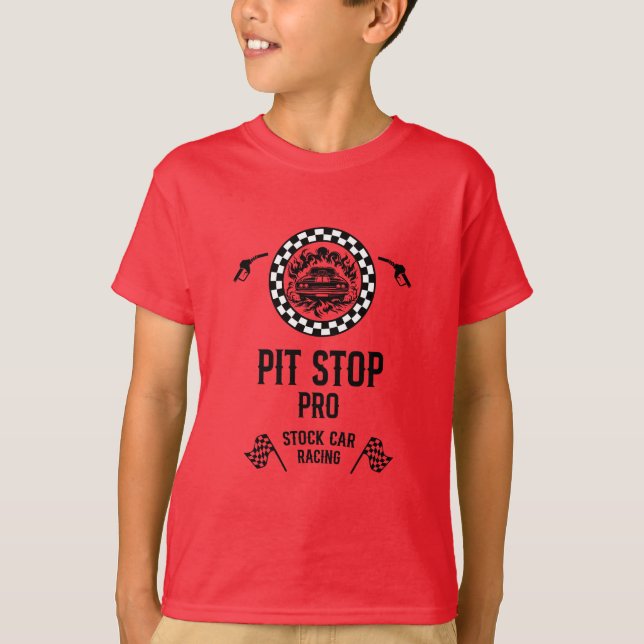 Camiseta Presente de Corrida de Stock Car (Frente)