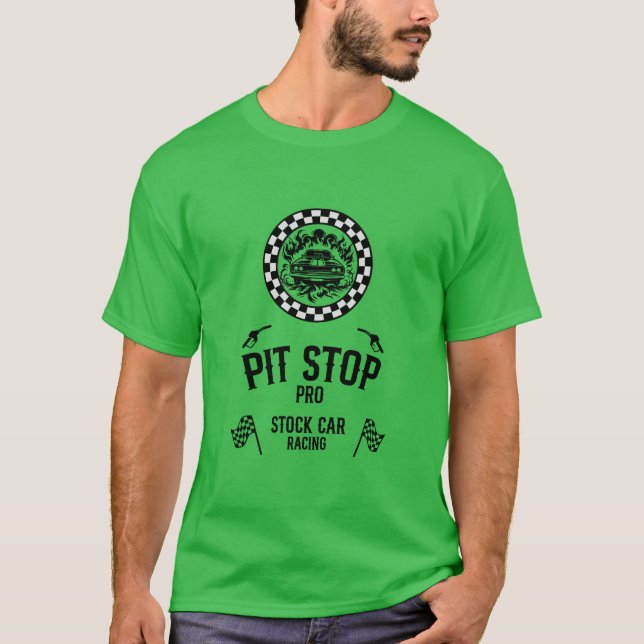 Camiseta Presente de Corrida de Stock Car (Frente)