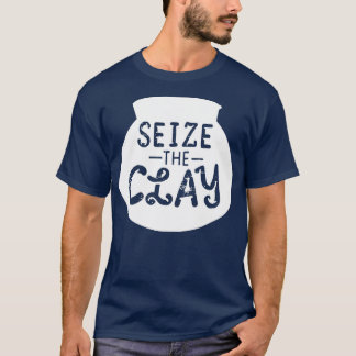 Camiseta Presente de cota de poeira aprecia a cota de argil
