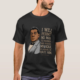 Camiseta Presente de cotação do Booker T Washington para hi