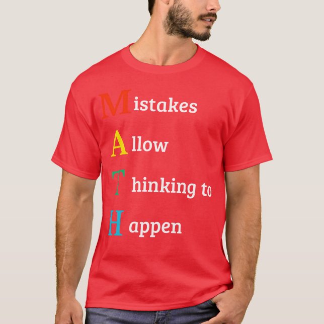 Camiseta Presente de criança escolar de citação de matemáti (Frente)
