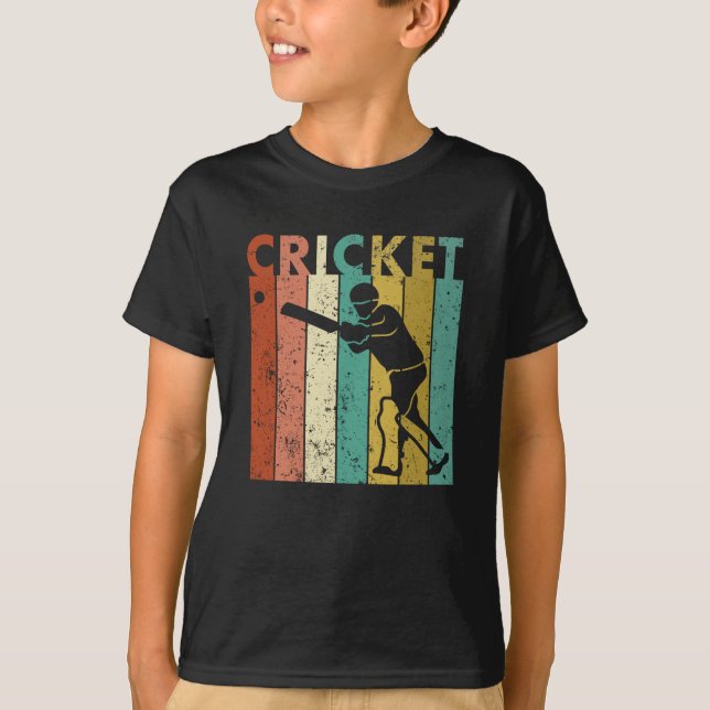 Camiseta Presente de Cricketer de Bat Cricketer de Cricket  (Frente)
