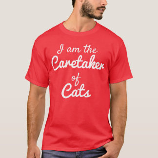 Camiseta Presente De Cuidados De Gatos
