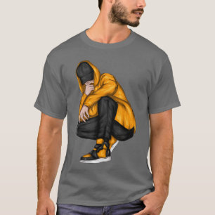 Camiseta Presente de dança break de música hip hop Bboy Bbo