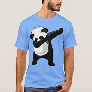 Camiseta Presente de Dança Dab do Panda Panda Panda Panda F